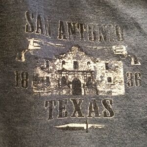 Vintage San Antonio Texas Graphic Tee - Blue